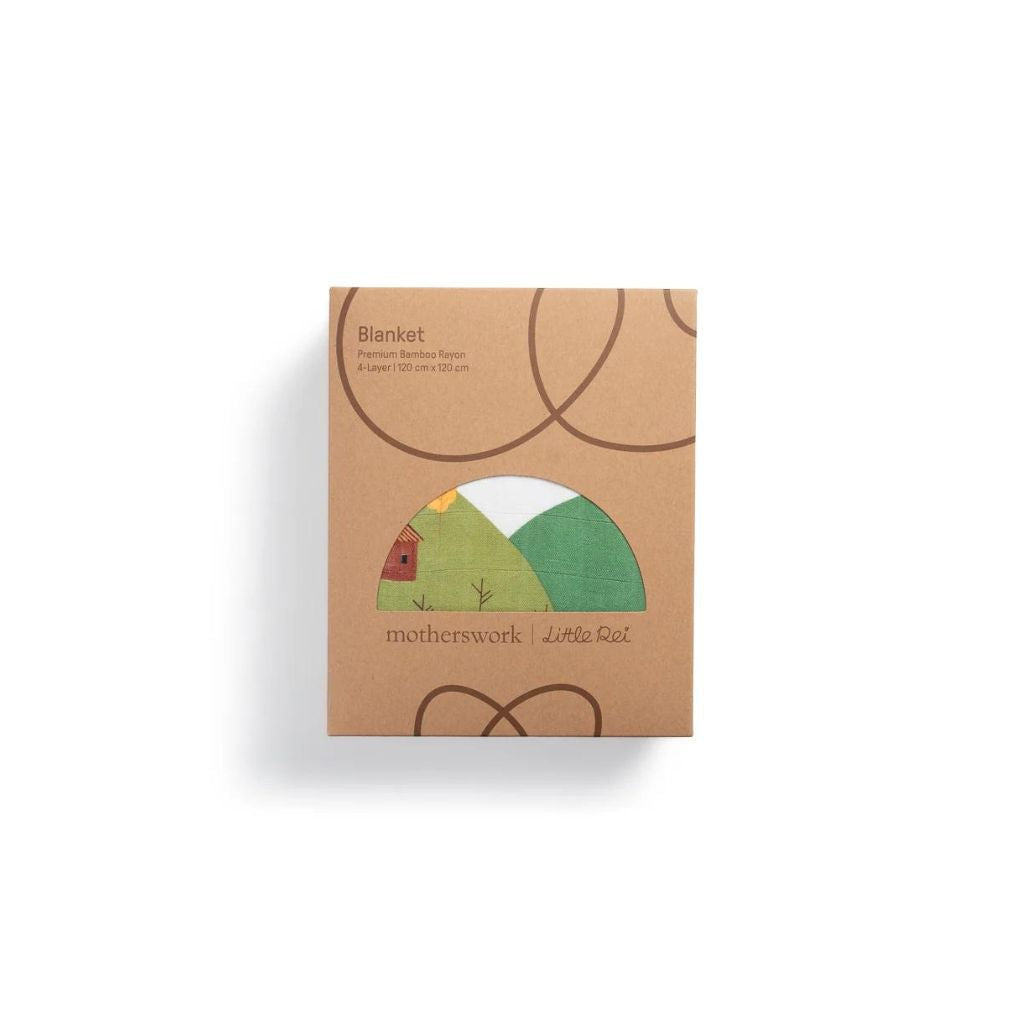 🎁 Little Rei Bamboo 4 Layer Blanket (100% off)