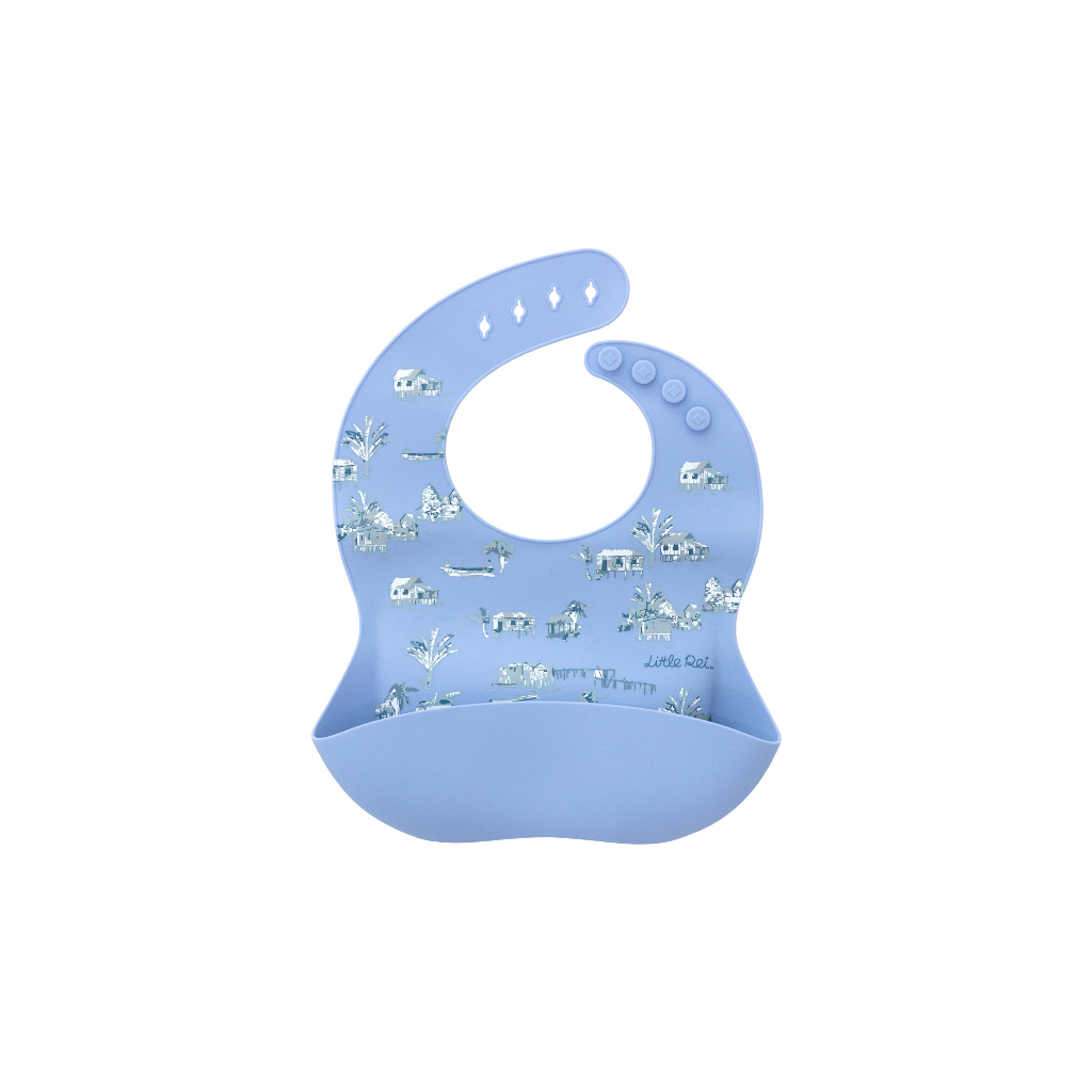 Little Rei Silicone Rustic Bib