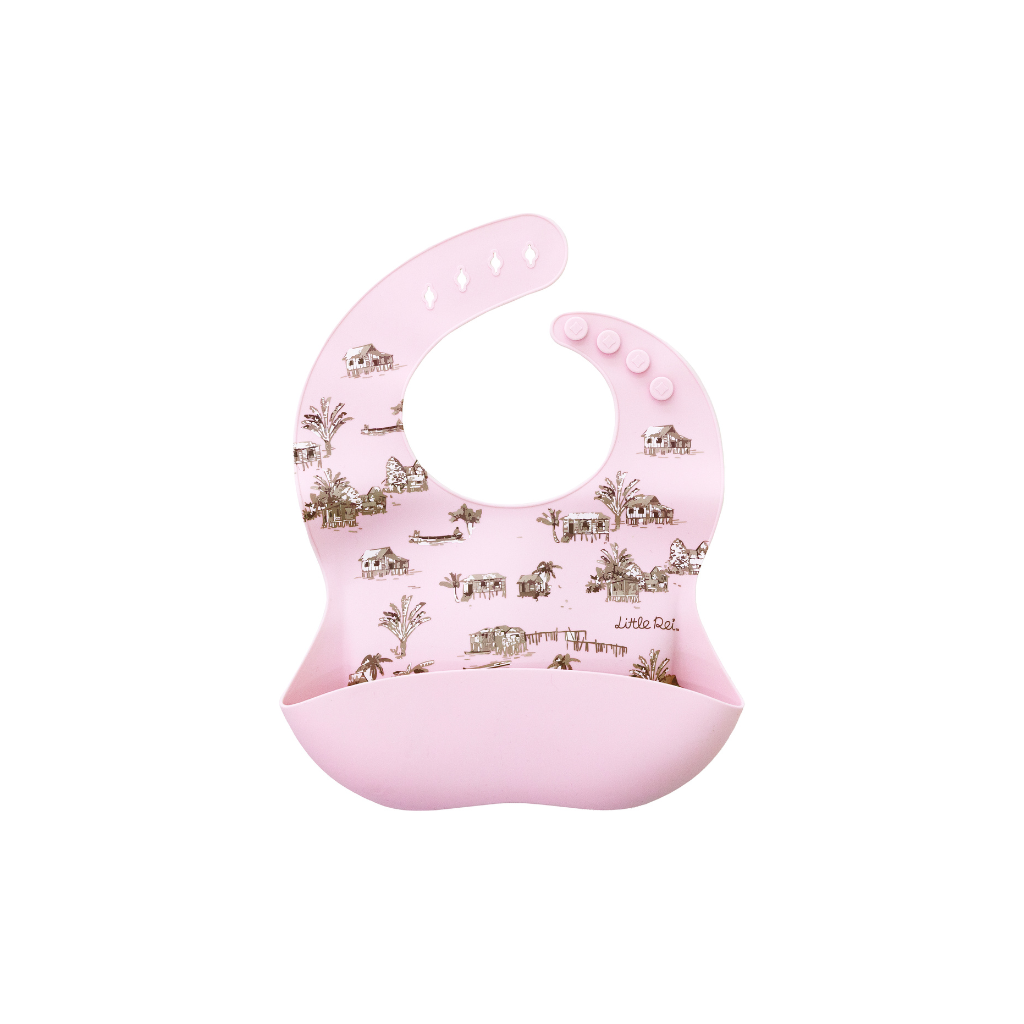 Little Rei Silicone Rustic Bib