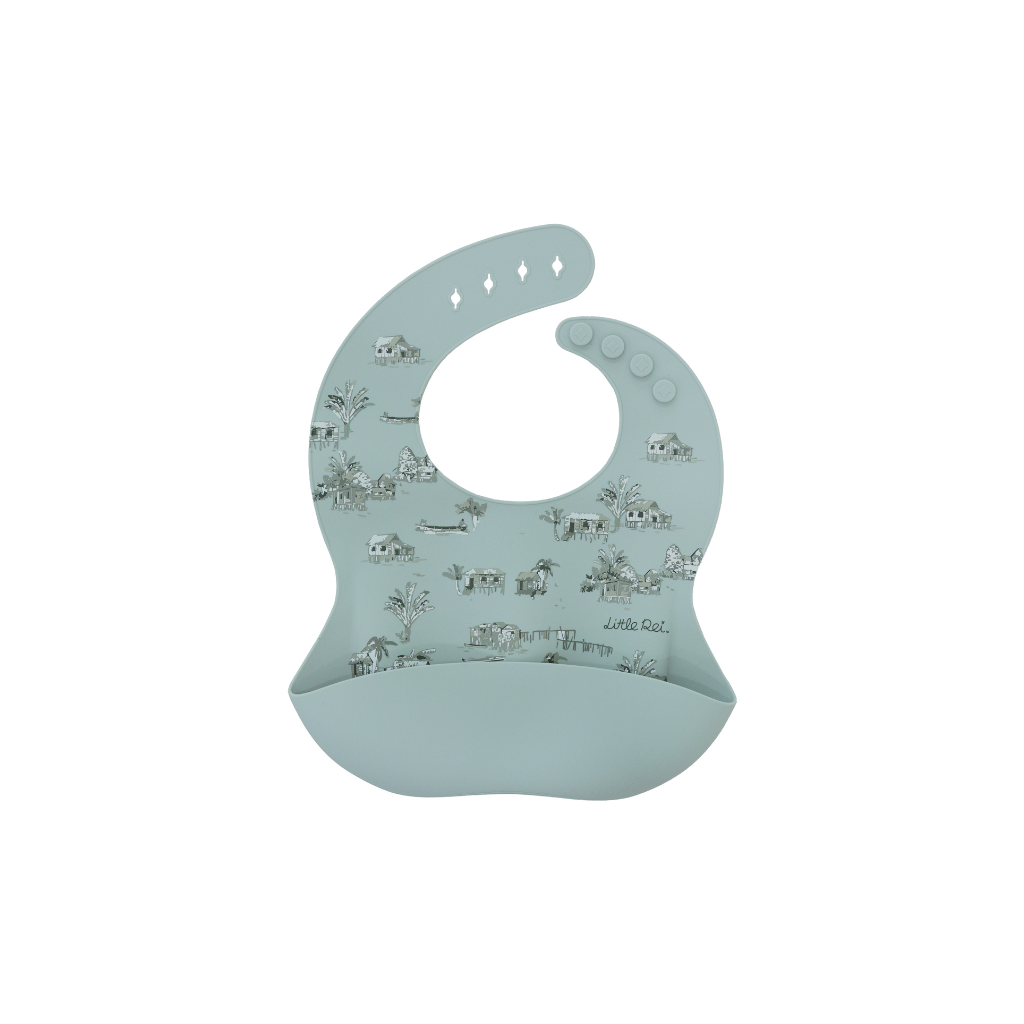 Little Rei Silicone Rustic Bib