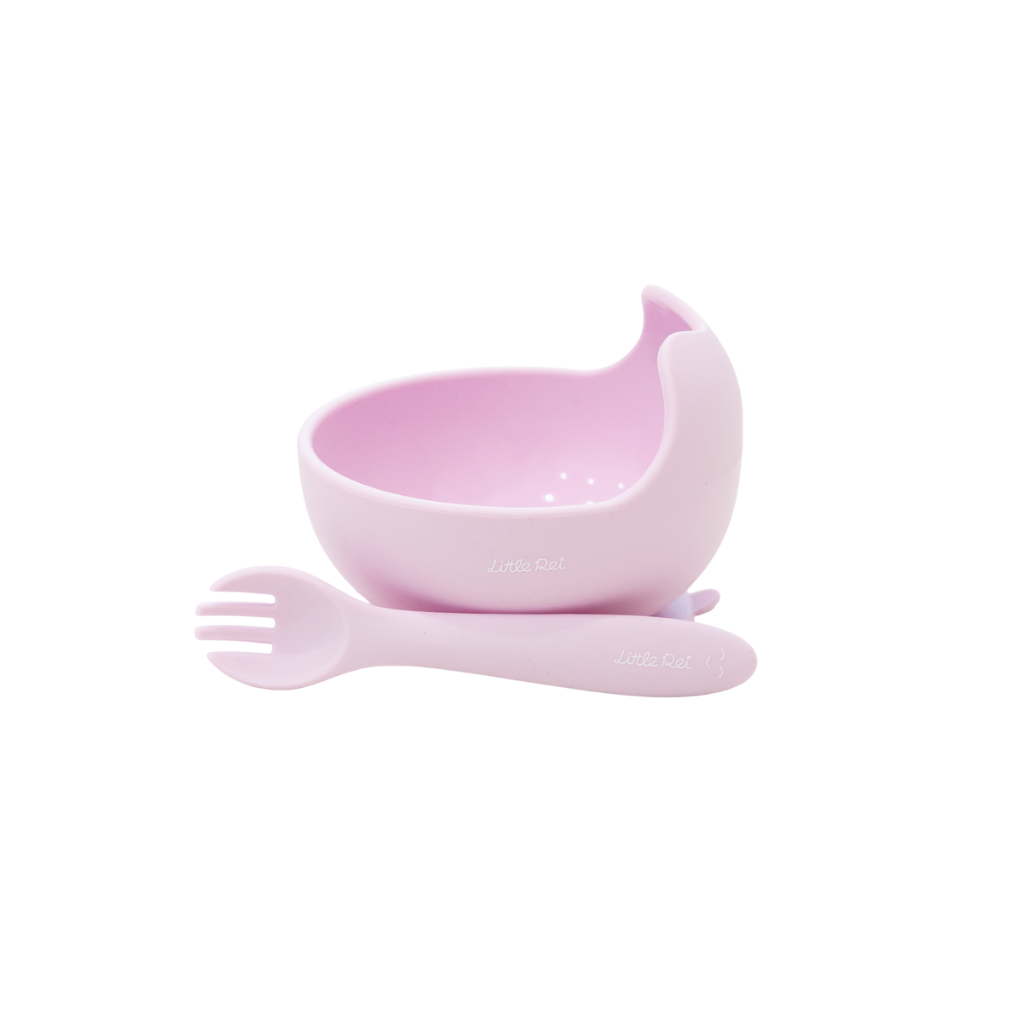 Little Rei Suction Bowl with Spork