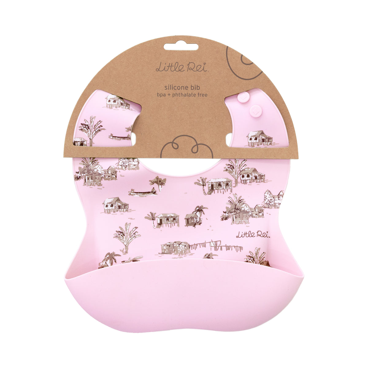 Little Rei Silicone Rustic Bib