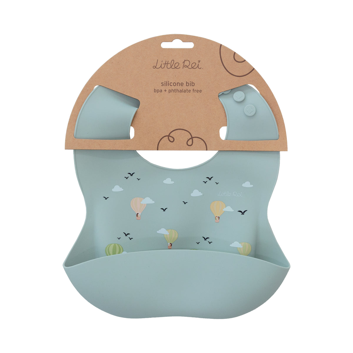 Little Rei Hot Air Balloon Bib