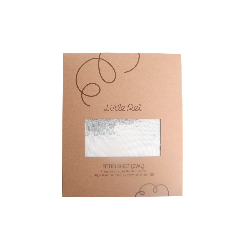 Little Rei Bamboo Fitted Sheet