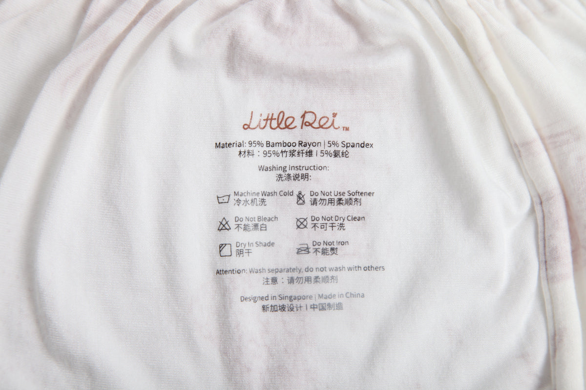 Little Rei Bamboo Fitted Sheet