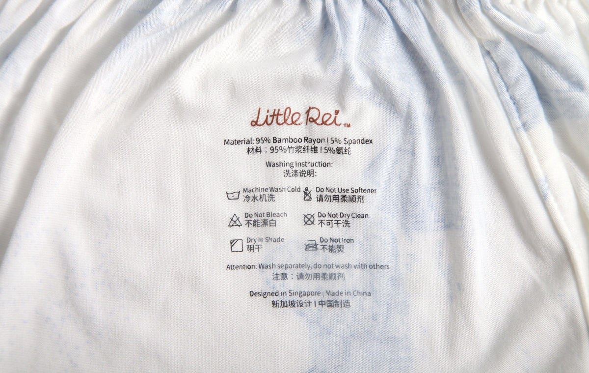 Little Rei Bamboo Fitted Sheet