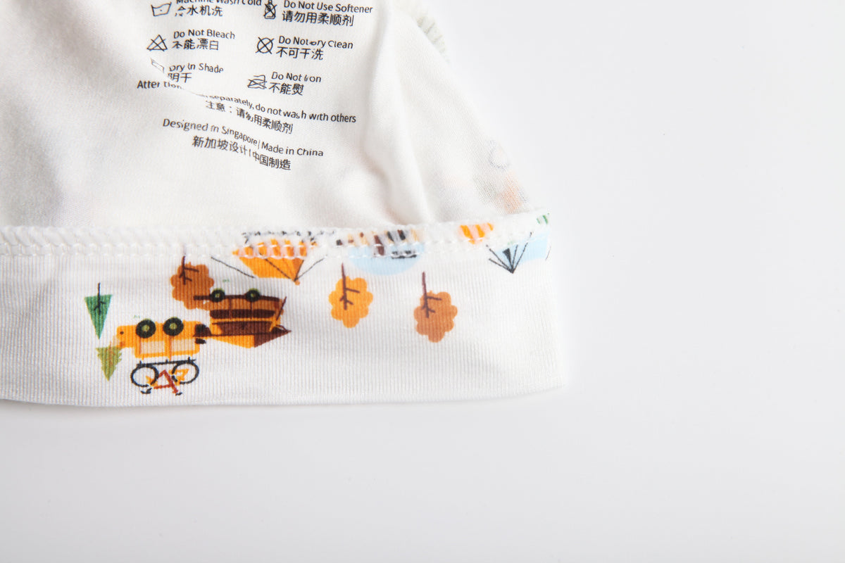Little Rei Wrap & Beanie Set (0-6M)