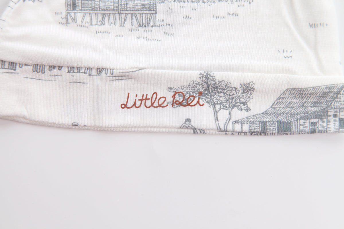 Little Rei Wrap & Beanie Set (0-6M)