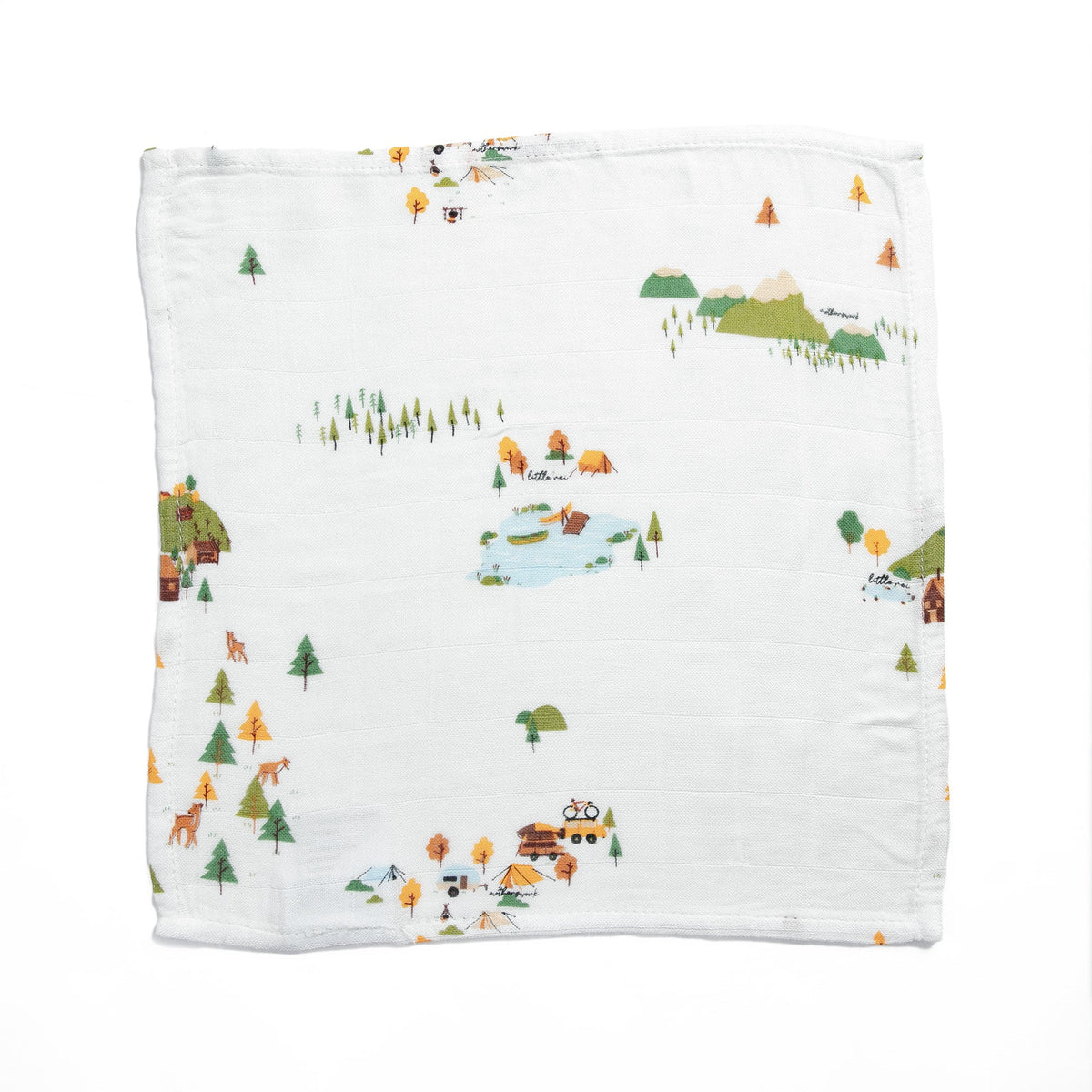 Little Rei Bamboo Wash Cloth 4pc