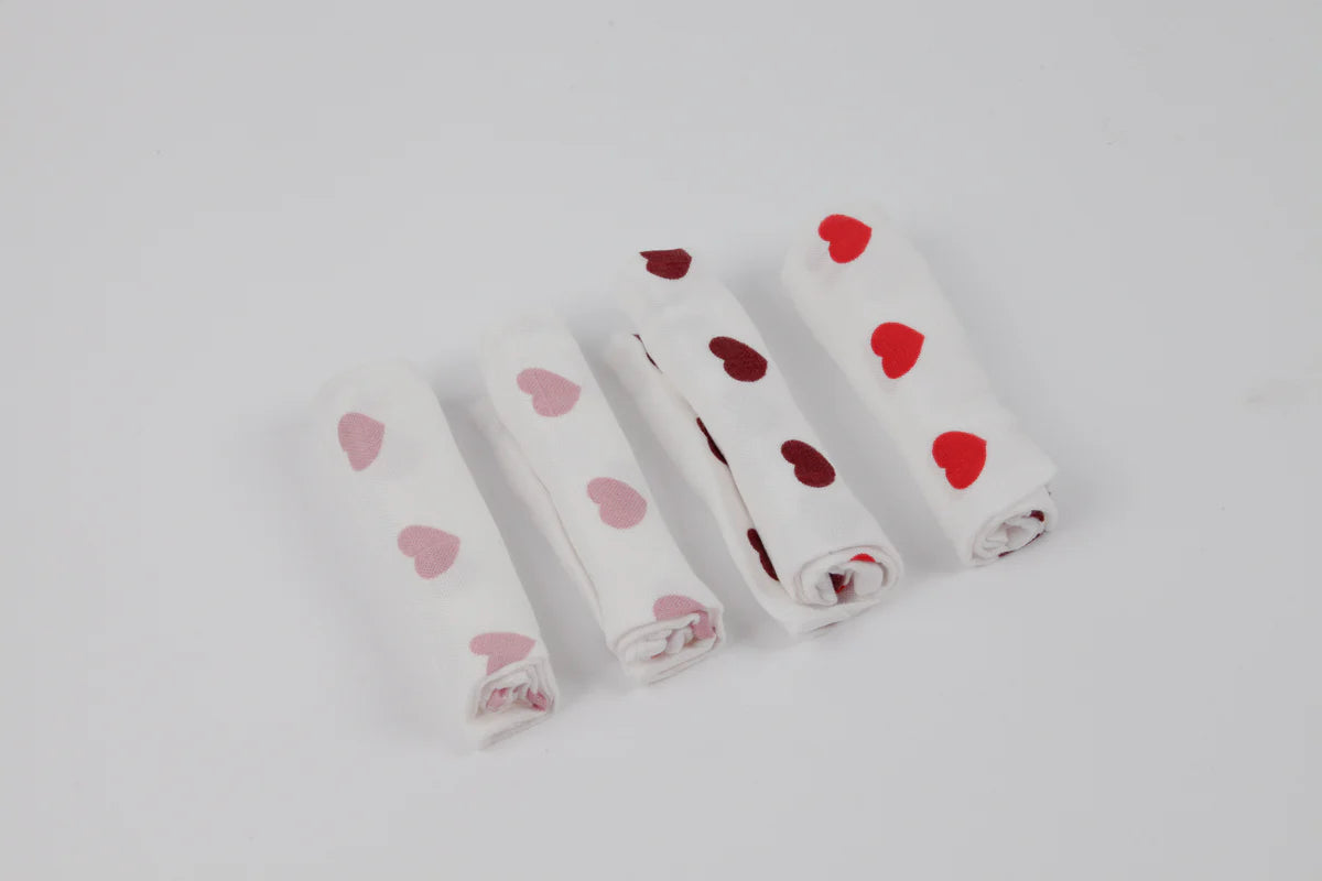 Little Rei Bamboo Wash Cloth 4pc