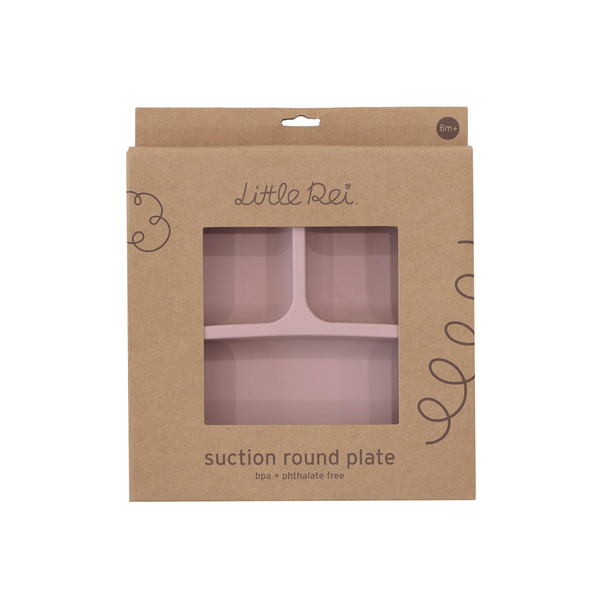 Little Rei Silicone Round Plate