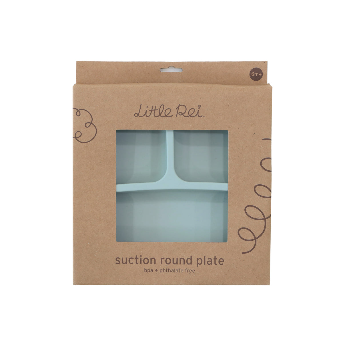 Little Rei Silicone Round Plate