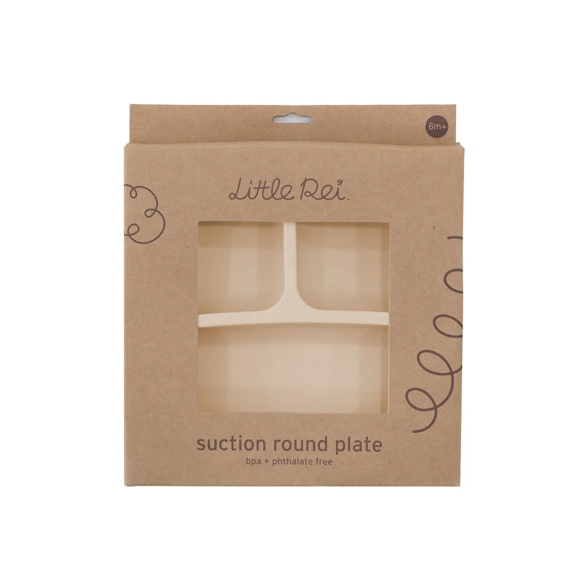Little Rei Silicone Round Plate