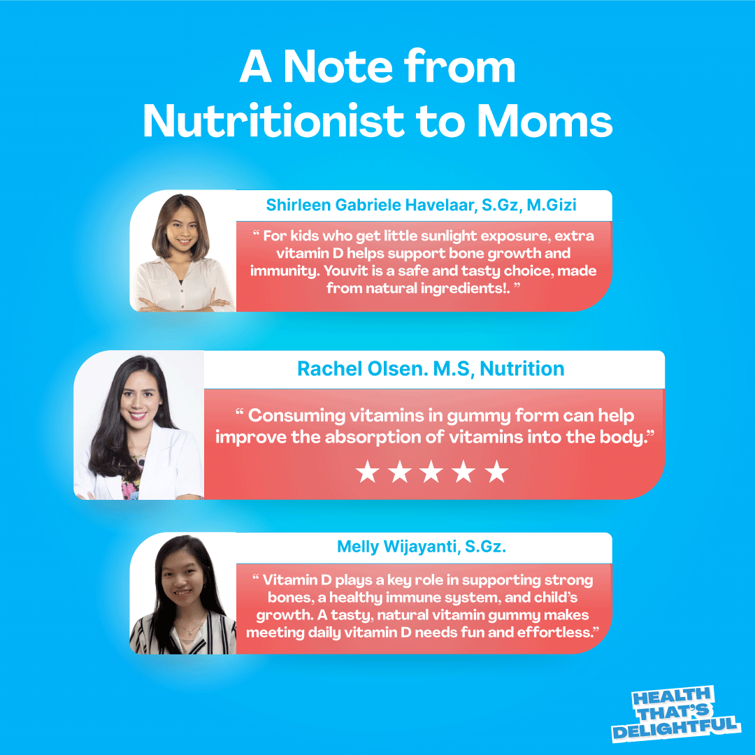 Youvit Kids Vitamin D+ Gummies