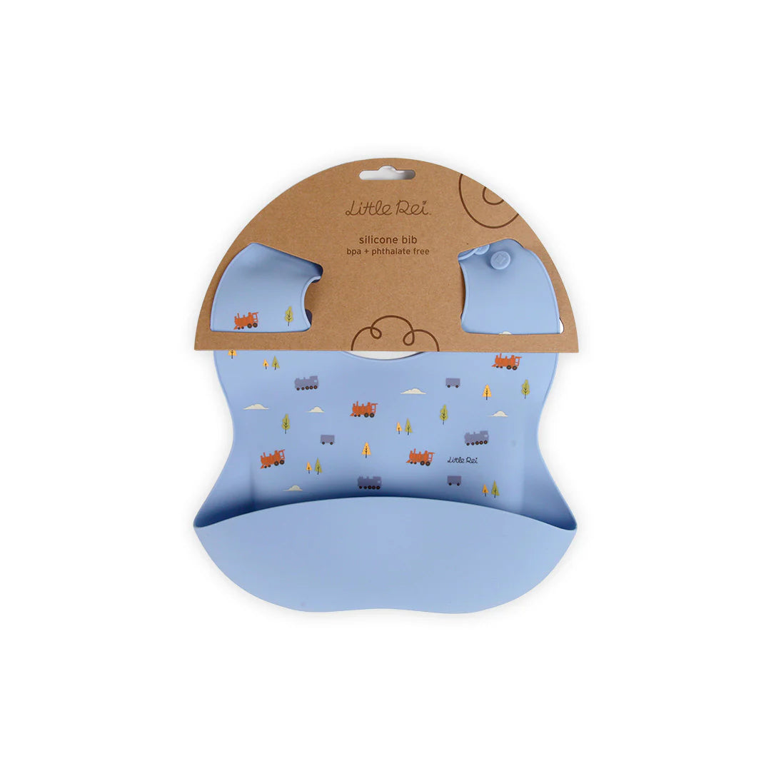 Little Rei Trains Bib