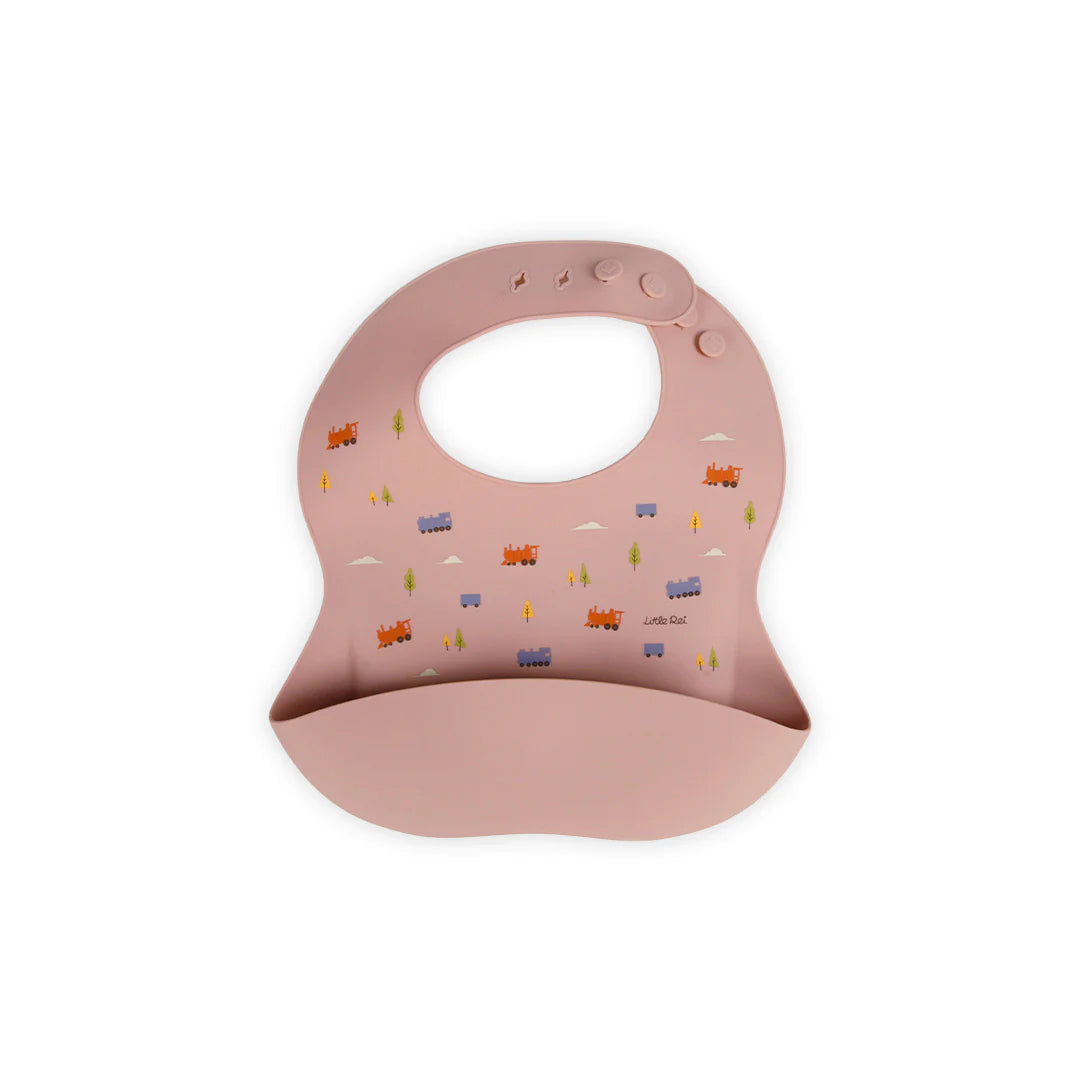Little Rei Trains Bib