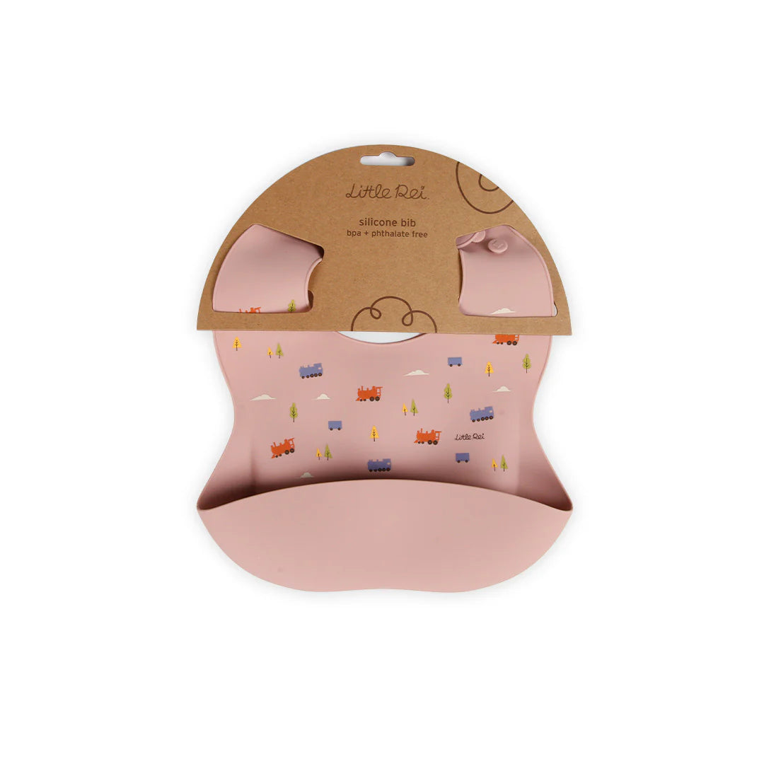 Little Rei Trains Bib
