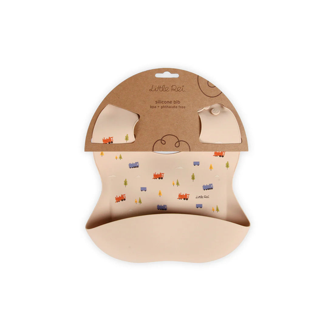 Little Rei Trains Bib